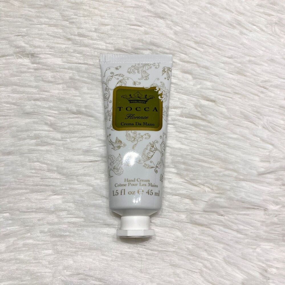 TOCCA Crema Da Mano FLORENCE  Hand Cream 1.5 fl oz New Sealed 45ml Travel